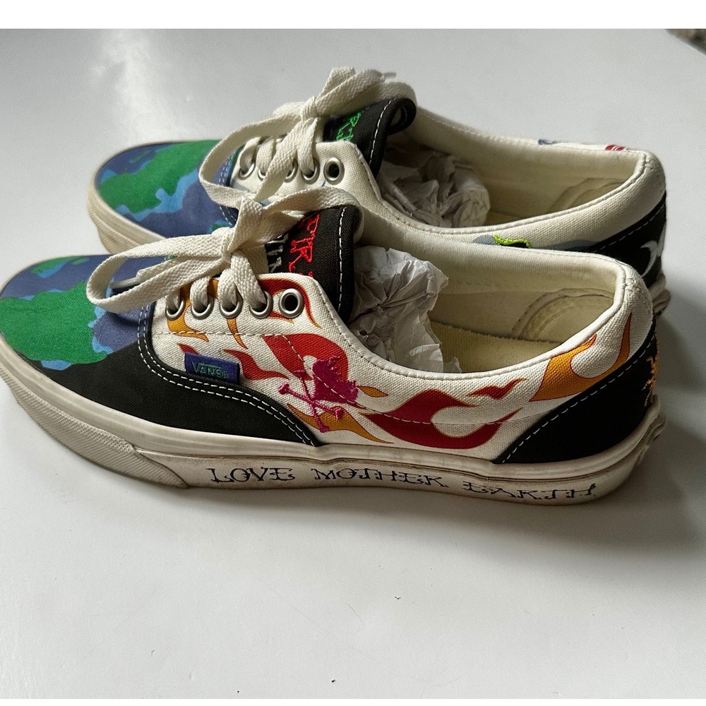 Vans Era Love Mother Earth Multi‎ Color Canvas Low Top Sneakers VN0A4BV418P